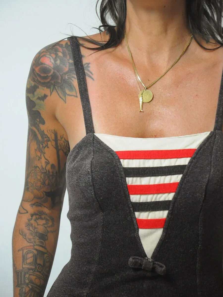 1940's Knit One Piece Swim