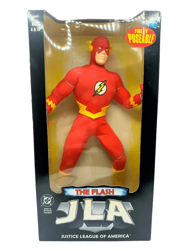 1998 JUSTICE LEAGUE OF AMERICA JLA THE FLASH 12 INCH POSEABLE AF