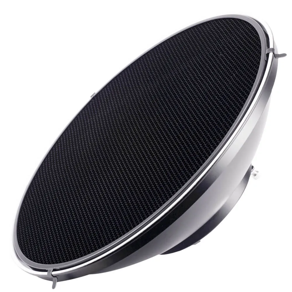 42cm (16.5") Silver Beauty Dish Lighting Studio with Grid