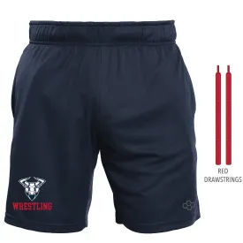 8" Mesh Shorts-Unisex--Smithtown West Wrestling Team Store Navy