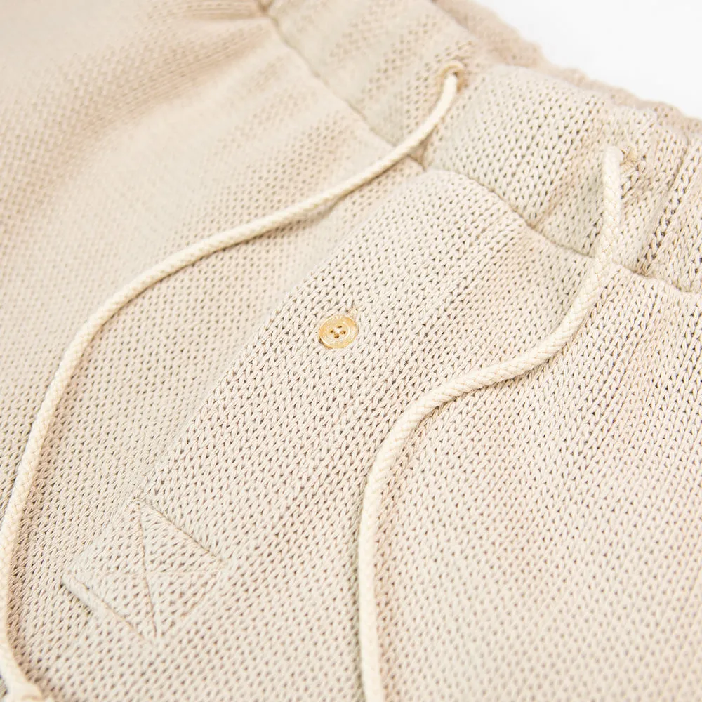 Abc. 123. Knit Mesh Lounge Pant (Ecru)