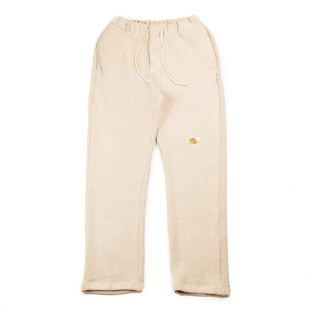Abc. 123. Knit Mesh Lounge Pant (Ecru)