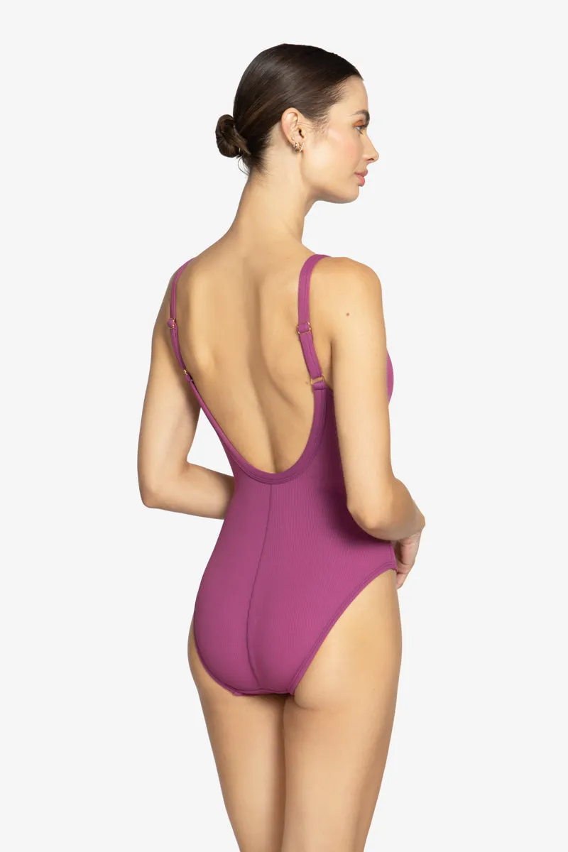 AMY V-NECK ONE PIECE (FINAL SALE)