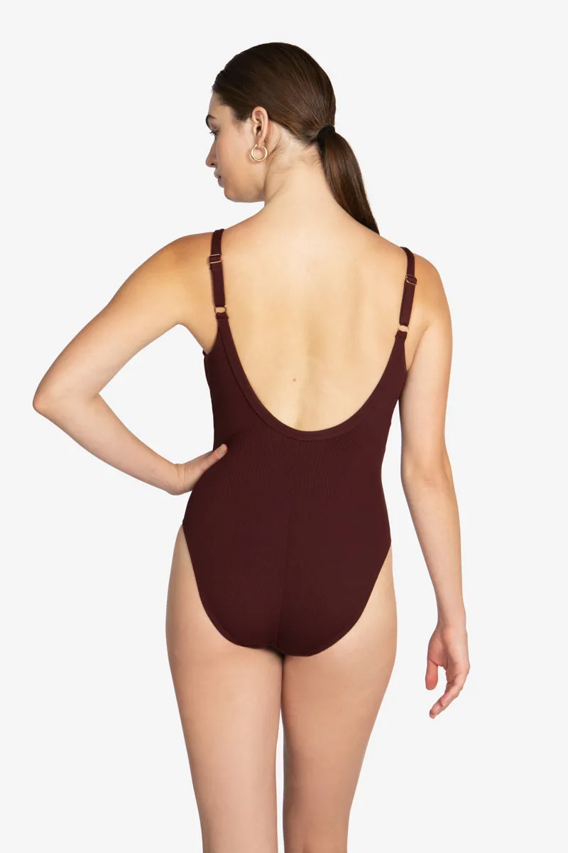 AMY V-NECK ONE PIECE (FINAL SALE)
