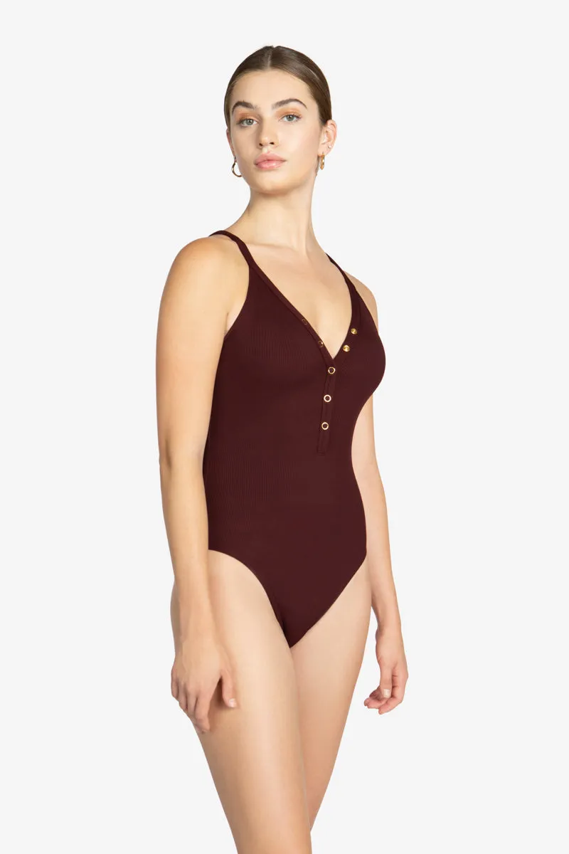 AMY V-NECK ONE PIECE (FINAL SALE)