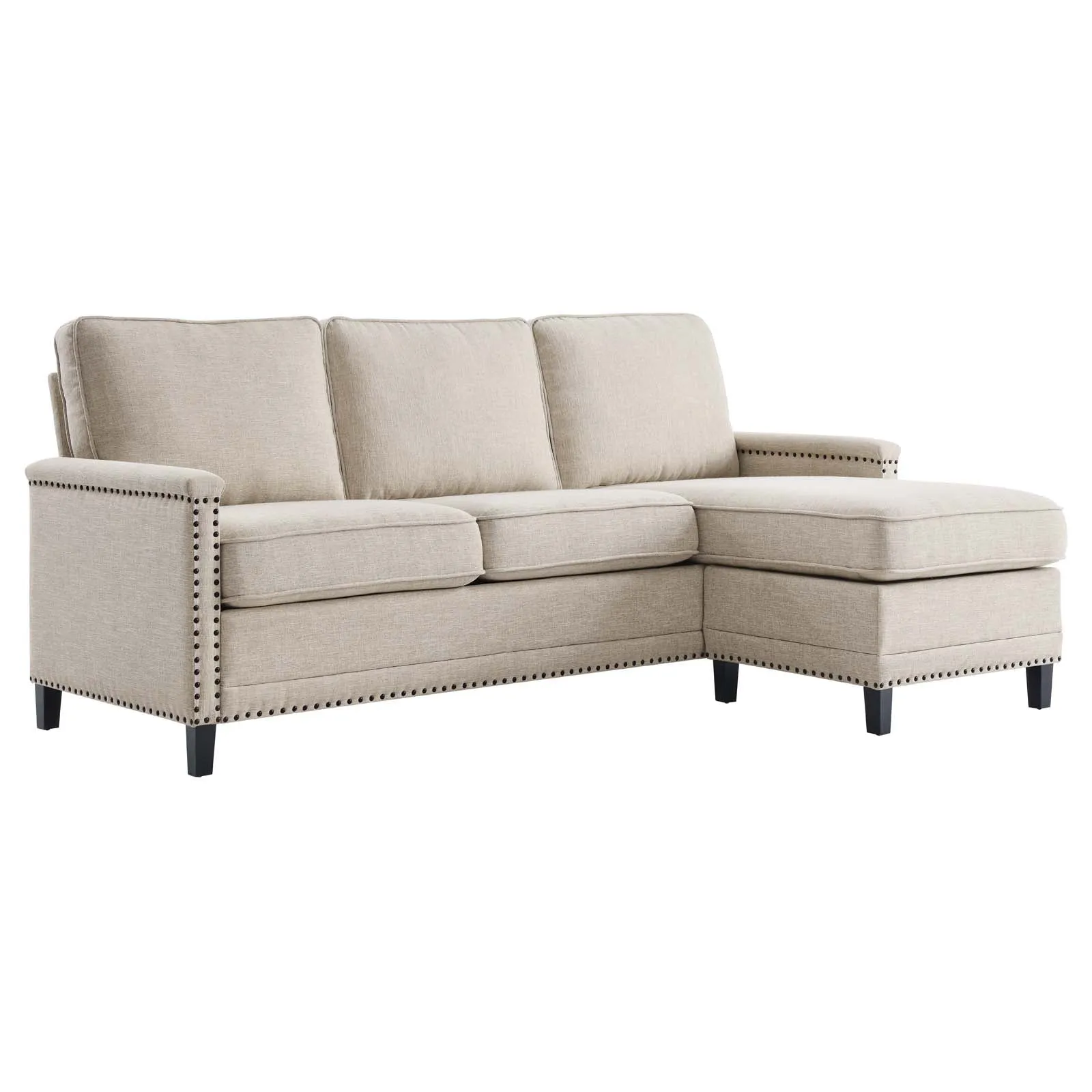 Ashton Upholstered Fabric Sectional Sofa by Modway