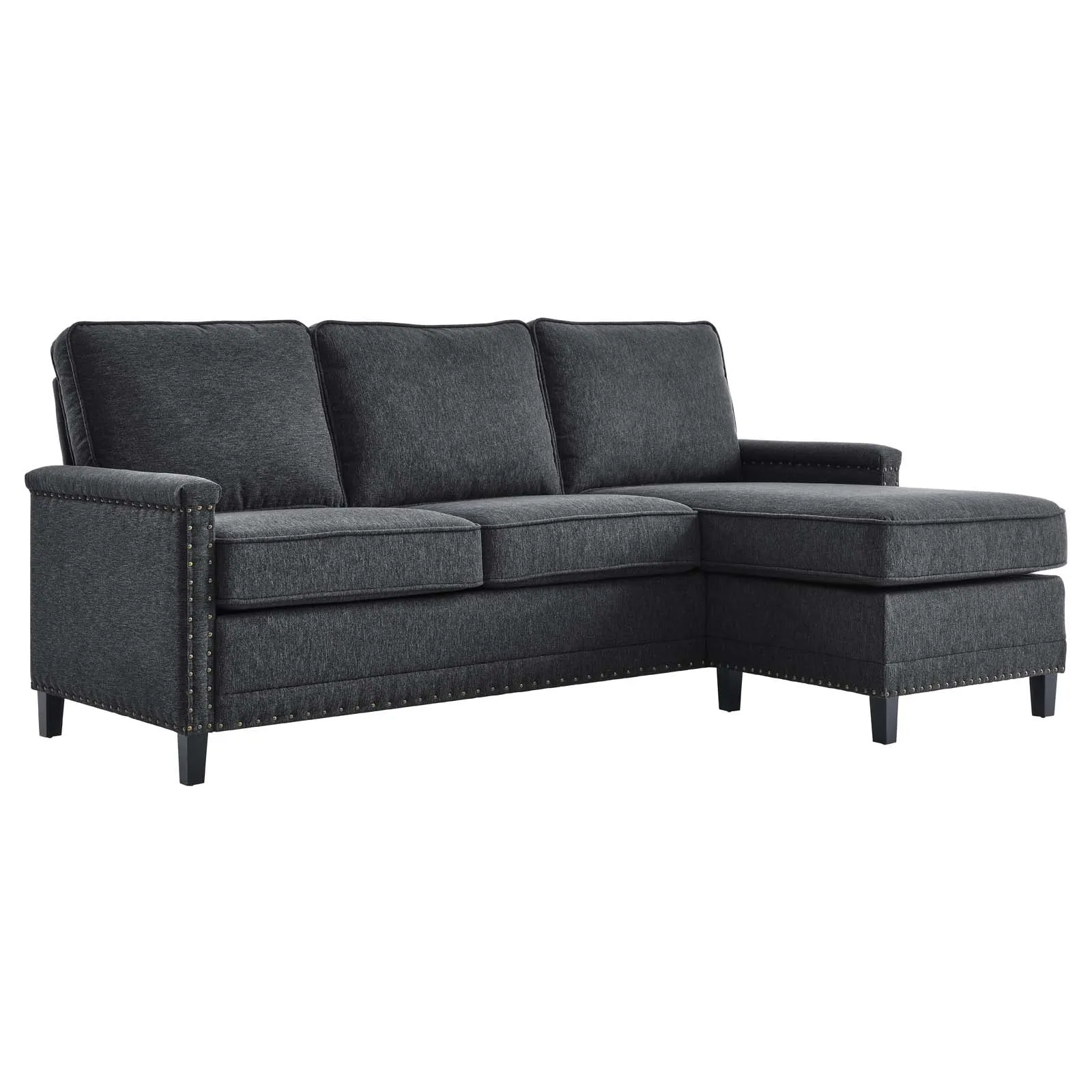 Ashton Upholstered Fabric Sectional Sofa by Modway