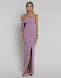 Audrey Ruffle Back Gown