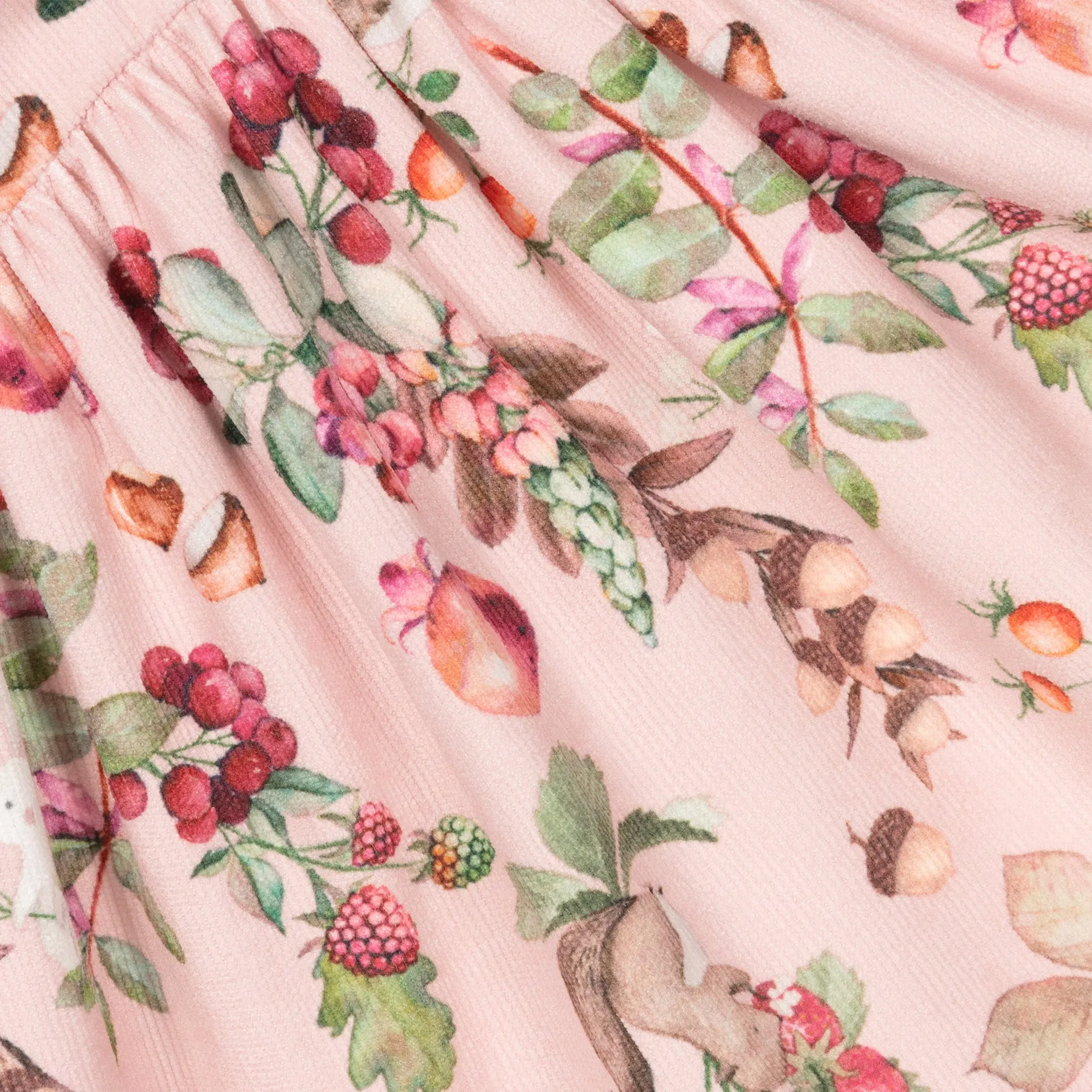 Baby Girls Printed Cord Dress Pink | Mayoral