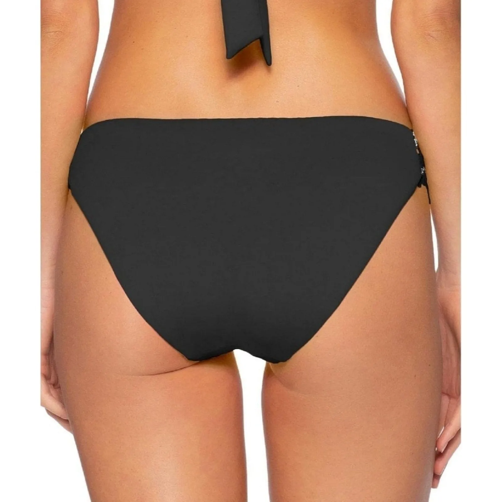 BECCA BY REBECCA VIRTUE Avery Tab Side Hipster Bikini Swim Bottom