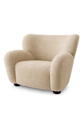 Beige Lounge Chair | Eichholtz Thames