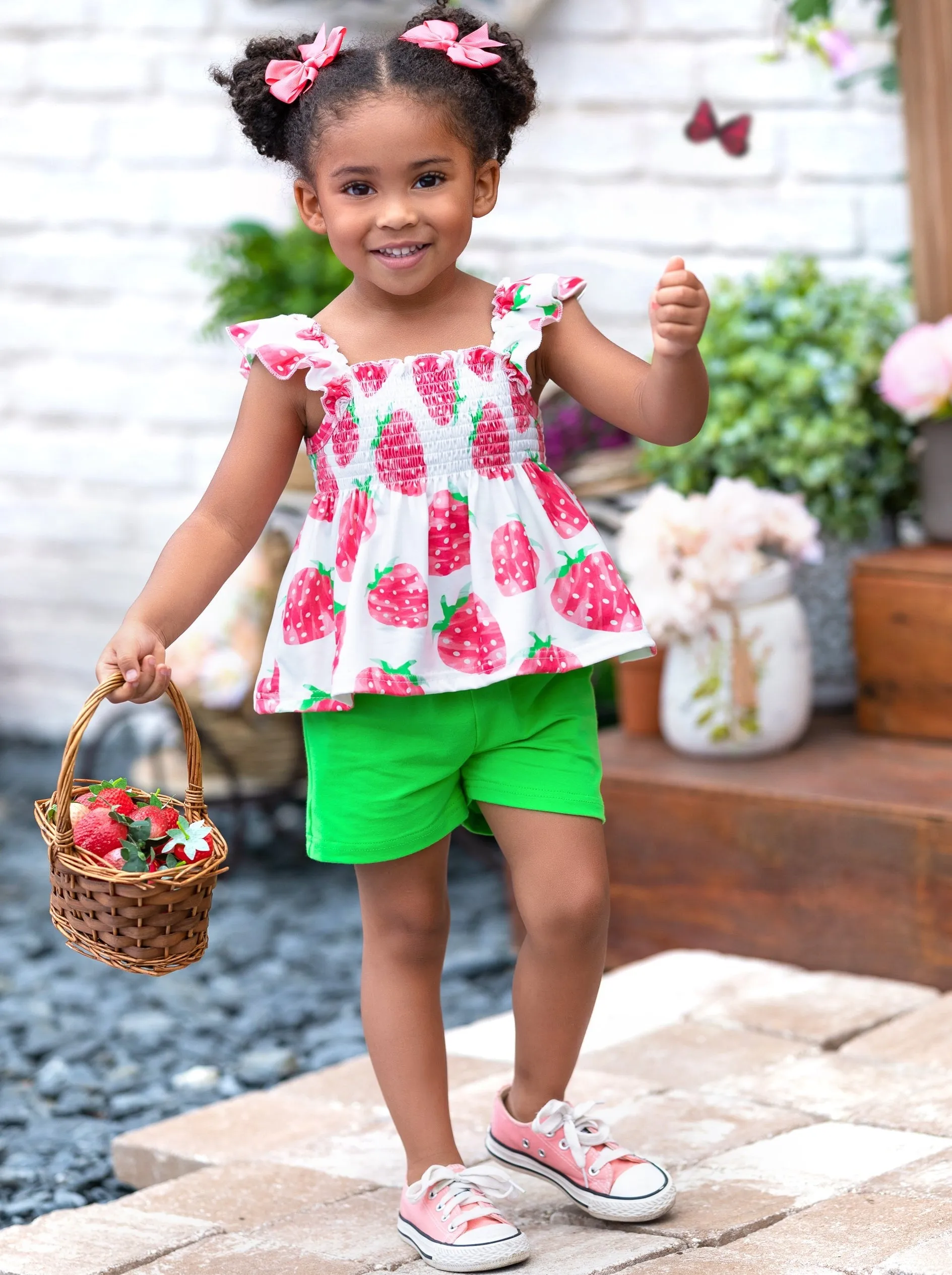 Berry Best Midi Short Set