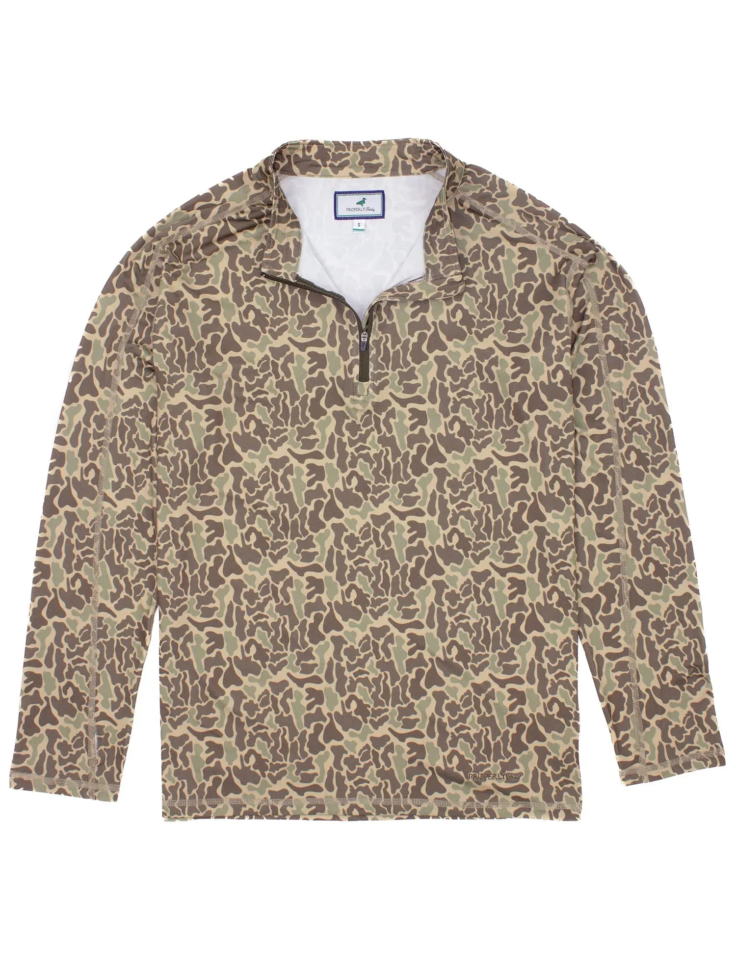 Boys Finn Pullover Vintage Camo