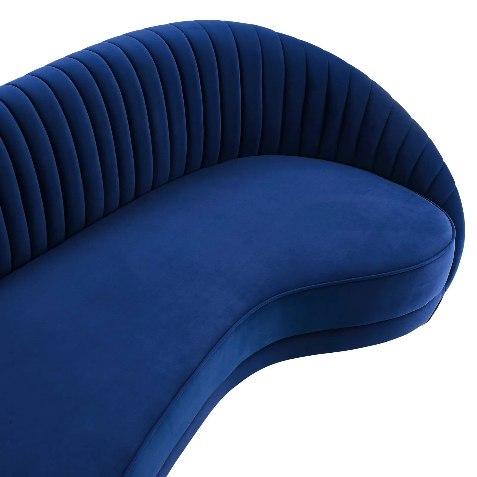 Camber Channel Tufted Performance Velvet Sofa by Modway