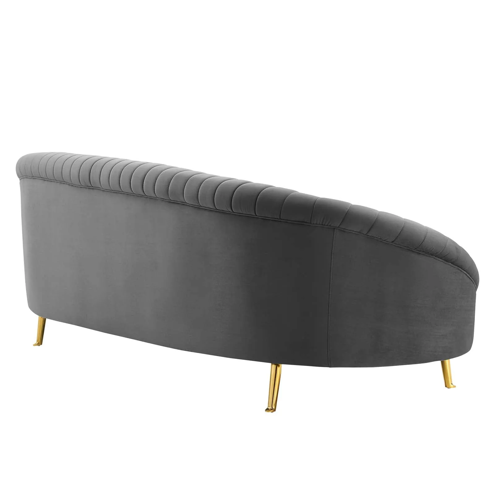 Camber Channel Tufted Performance Velvet Sofa by Modway
