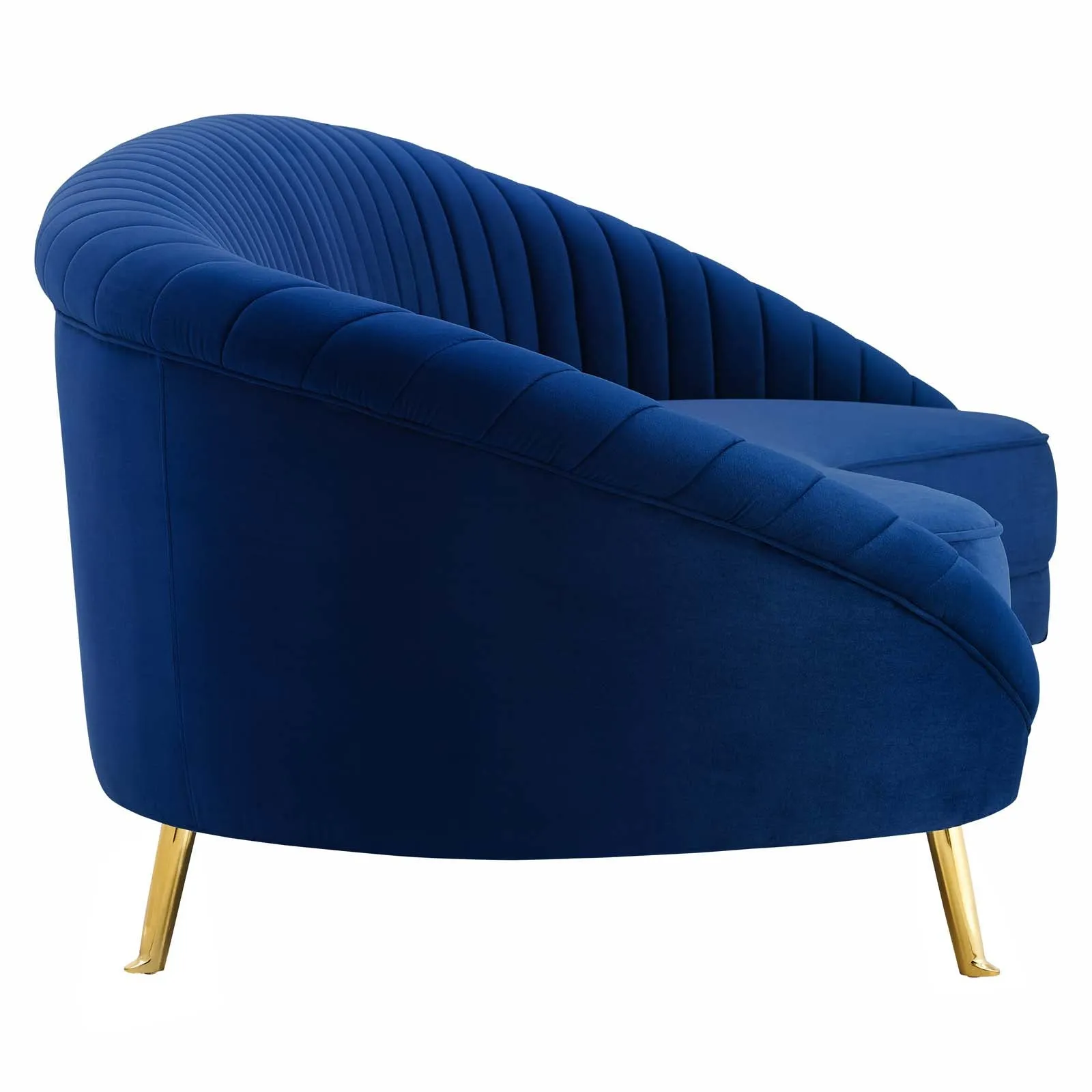 Camber Channel Tufted Performance Velvet Sofa by Modway