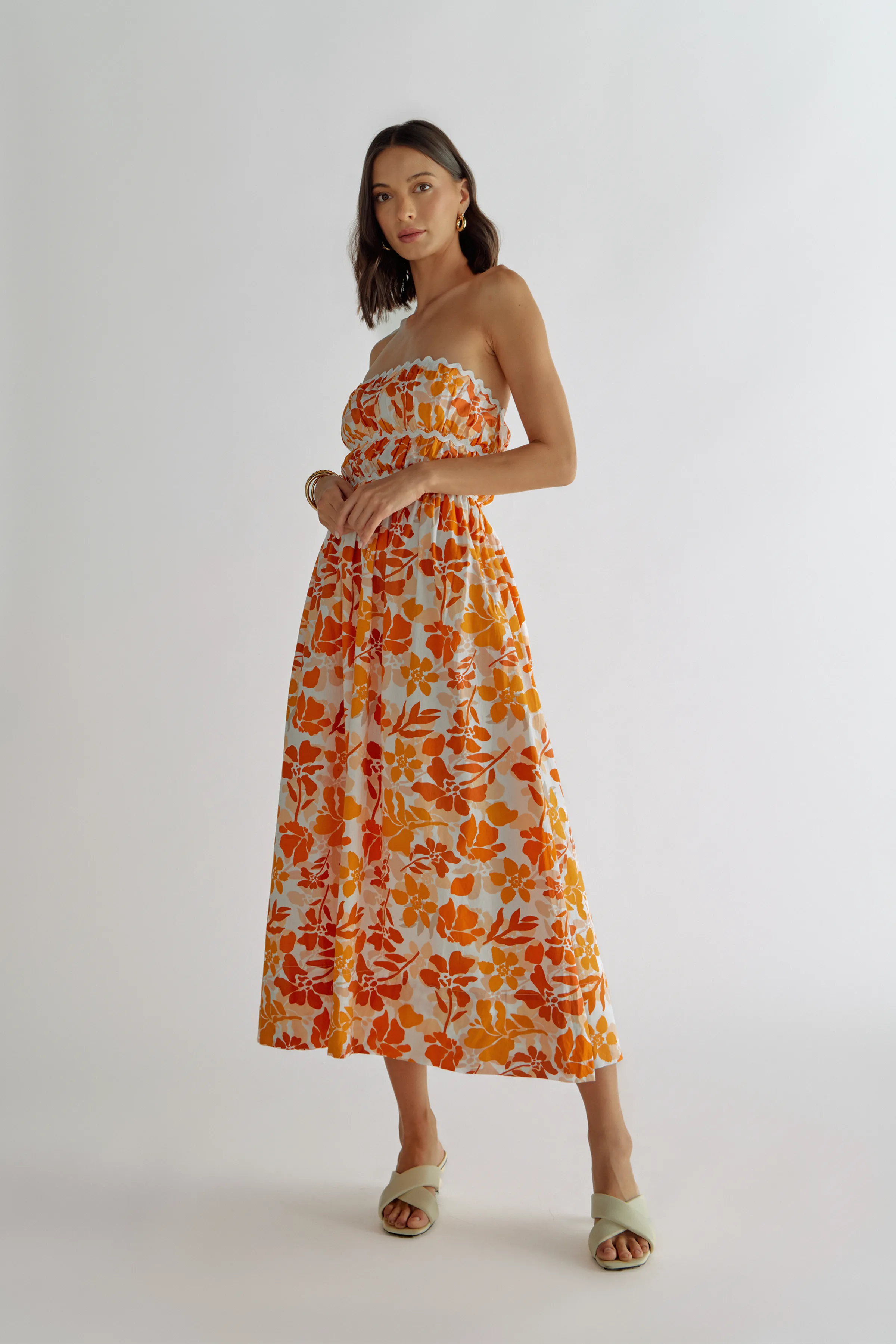 Cannes Dress - Orange