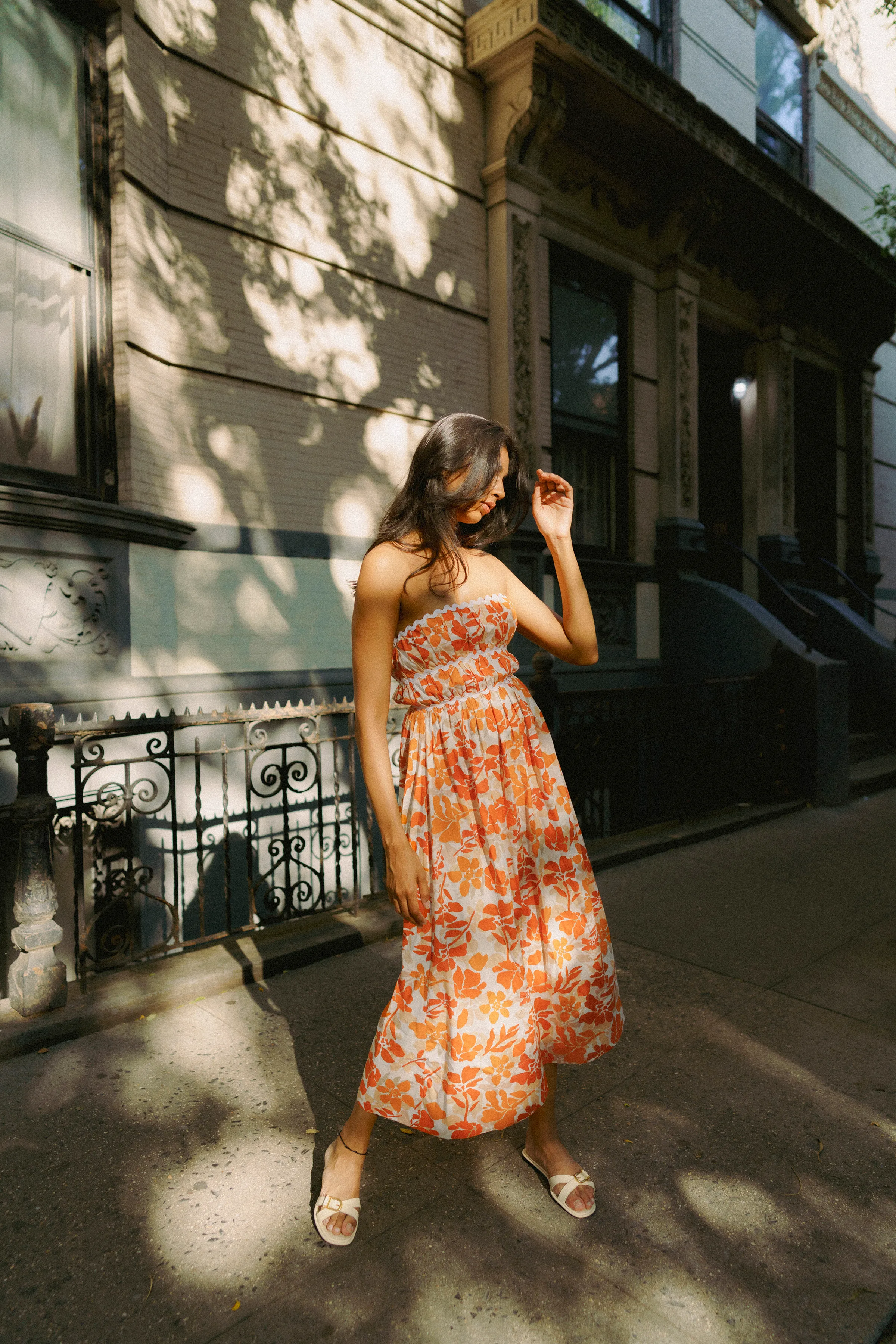 Cannes Dress - Orange