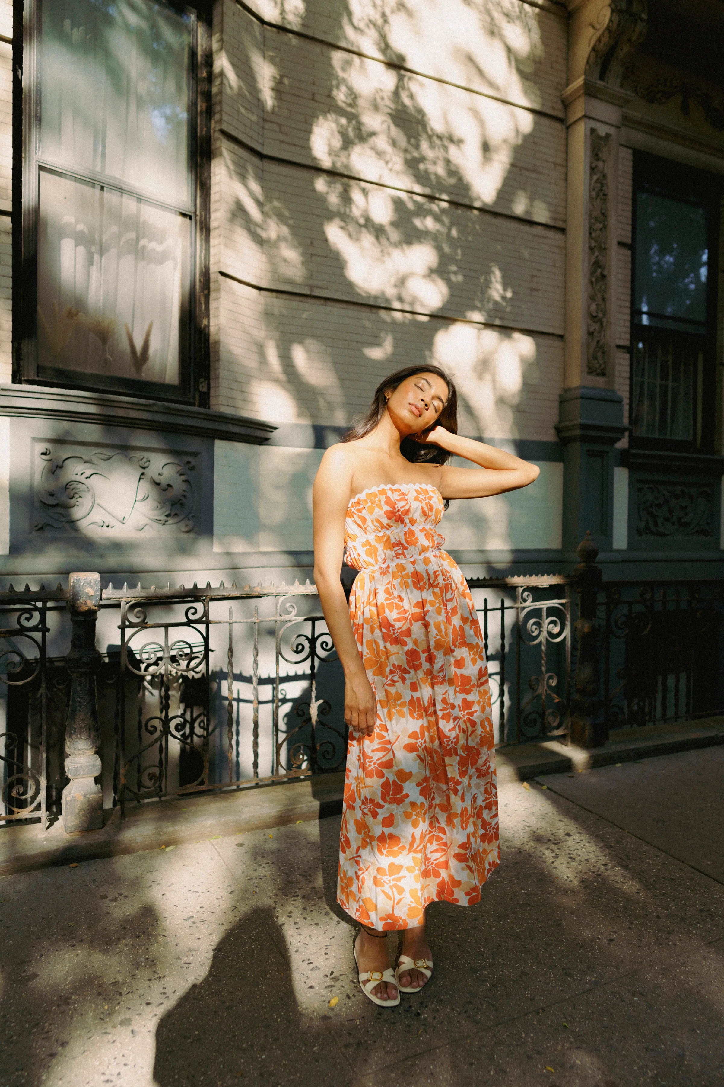Cannes Dress - Orange