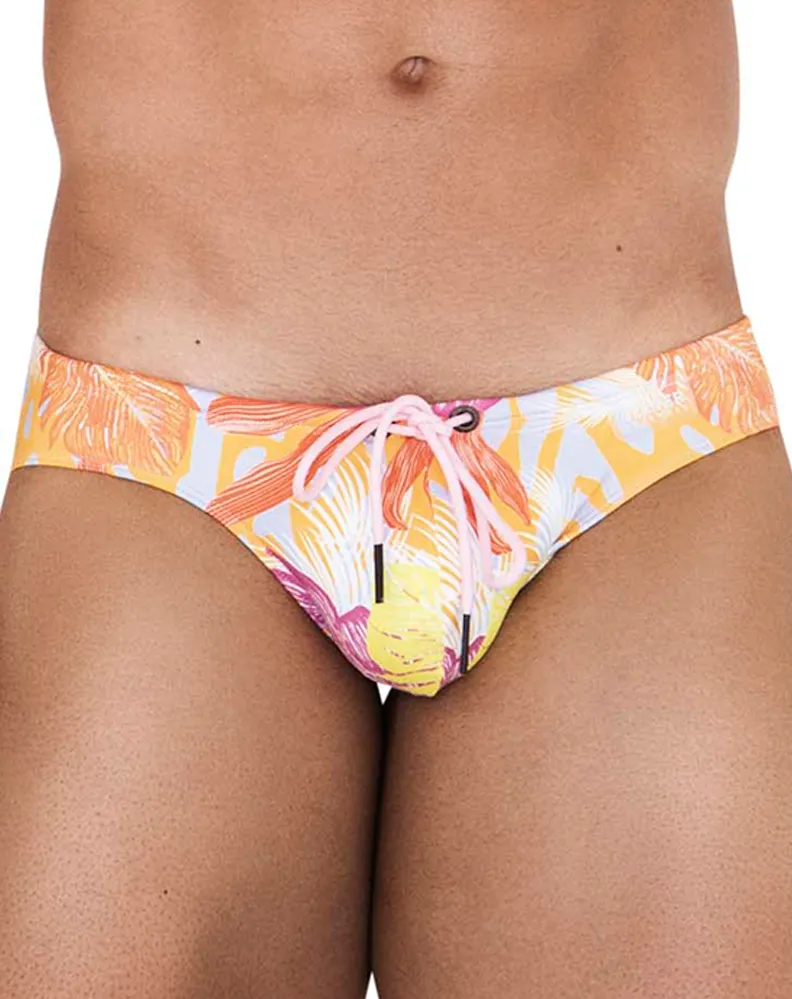 Clever 1519 Persian Swim Briefs Yellow