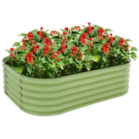 EAGLE PEAK 17'' Tall Outdoor Raised Garden Bed Planter