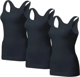 EUYZOU Women's Tummy Control Shapewear Tank Tops - Seamless Body Shaper Compression Top