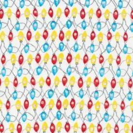 Fairy Lights | Holiday | Organic Quilting Cotton