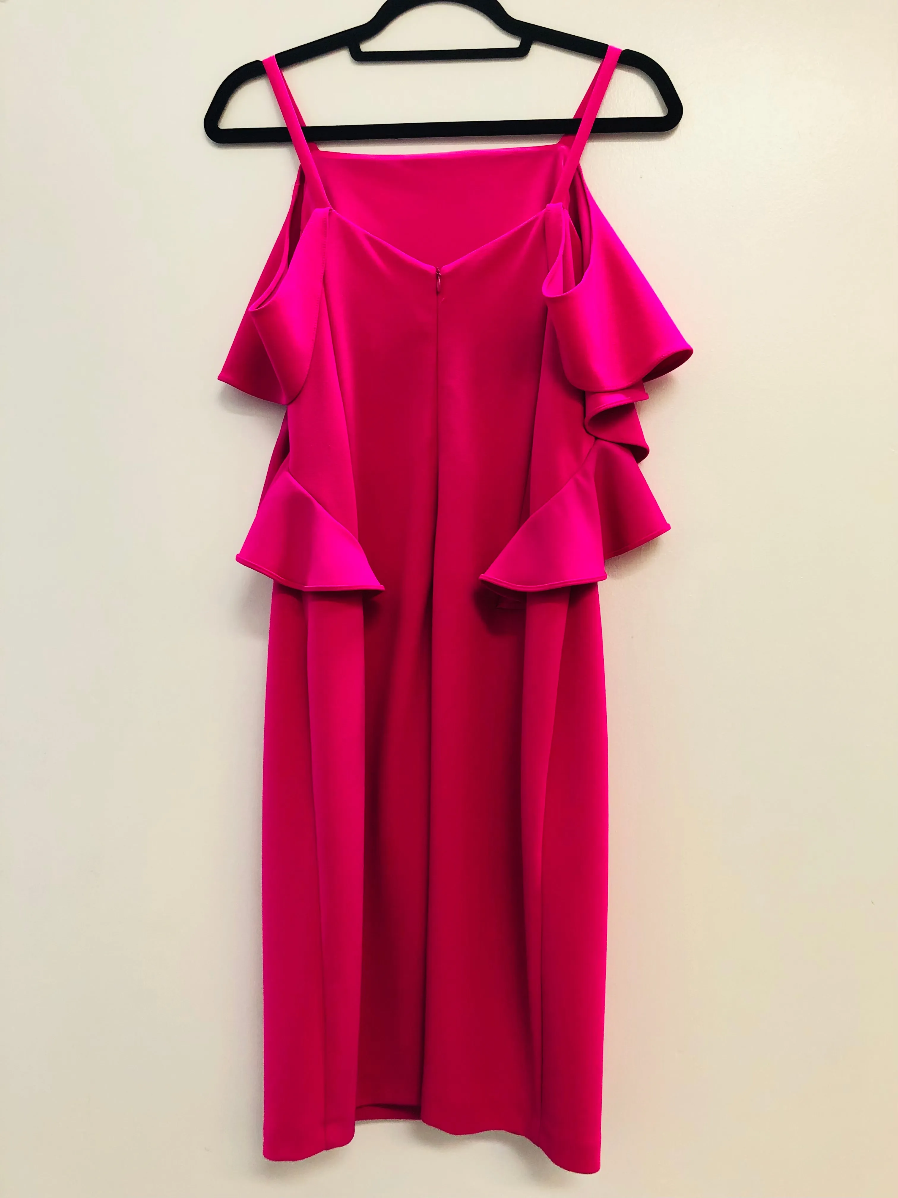 Final Sale Joseph Ribkoff Hot Pink Dress Size 8