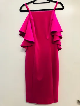 Final Sale Joseph Ribkoff Hot Pink Dress Size 8