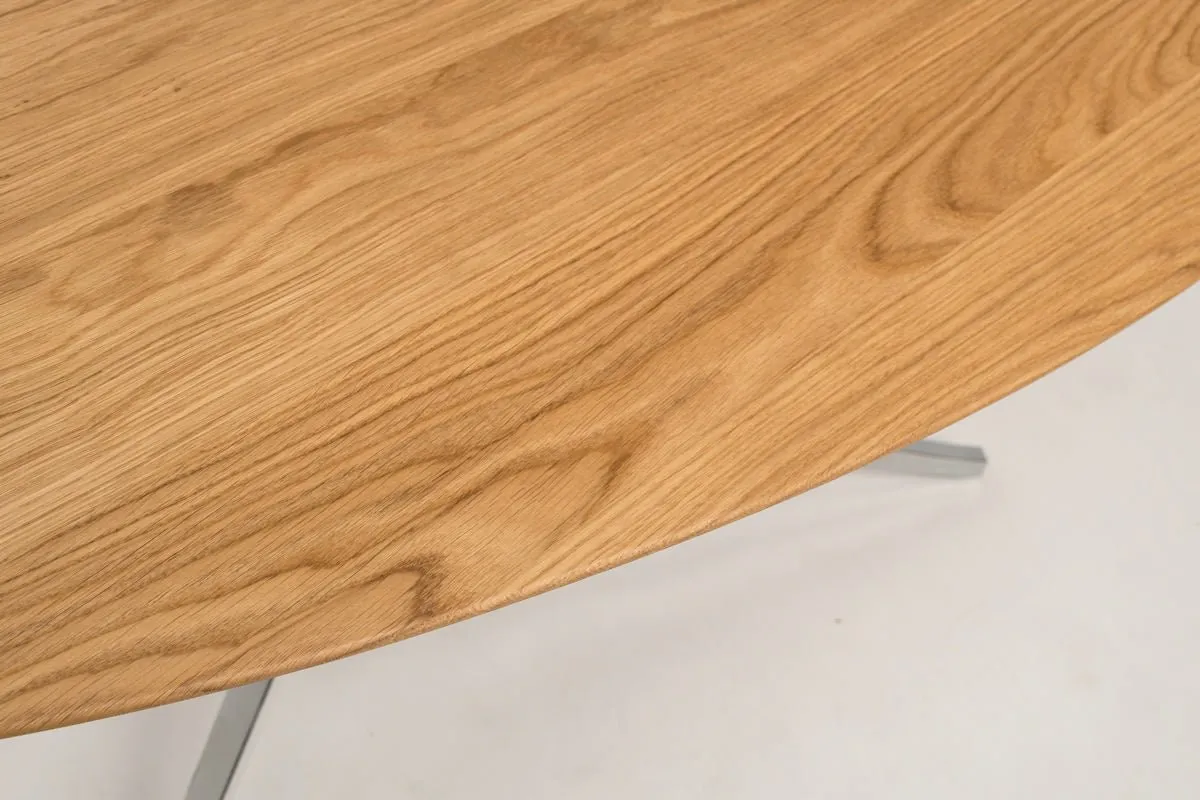 Florence Knoll 71" Round Table Desk