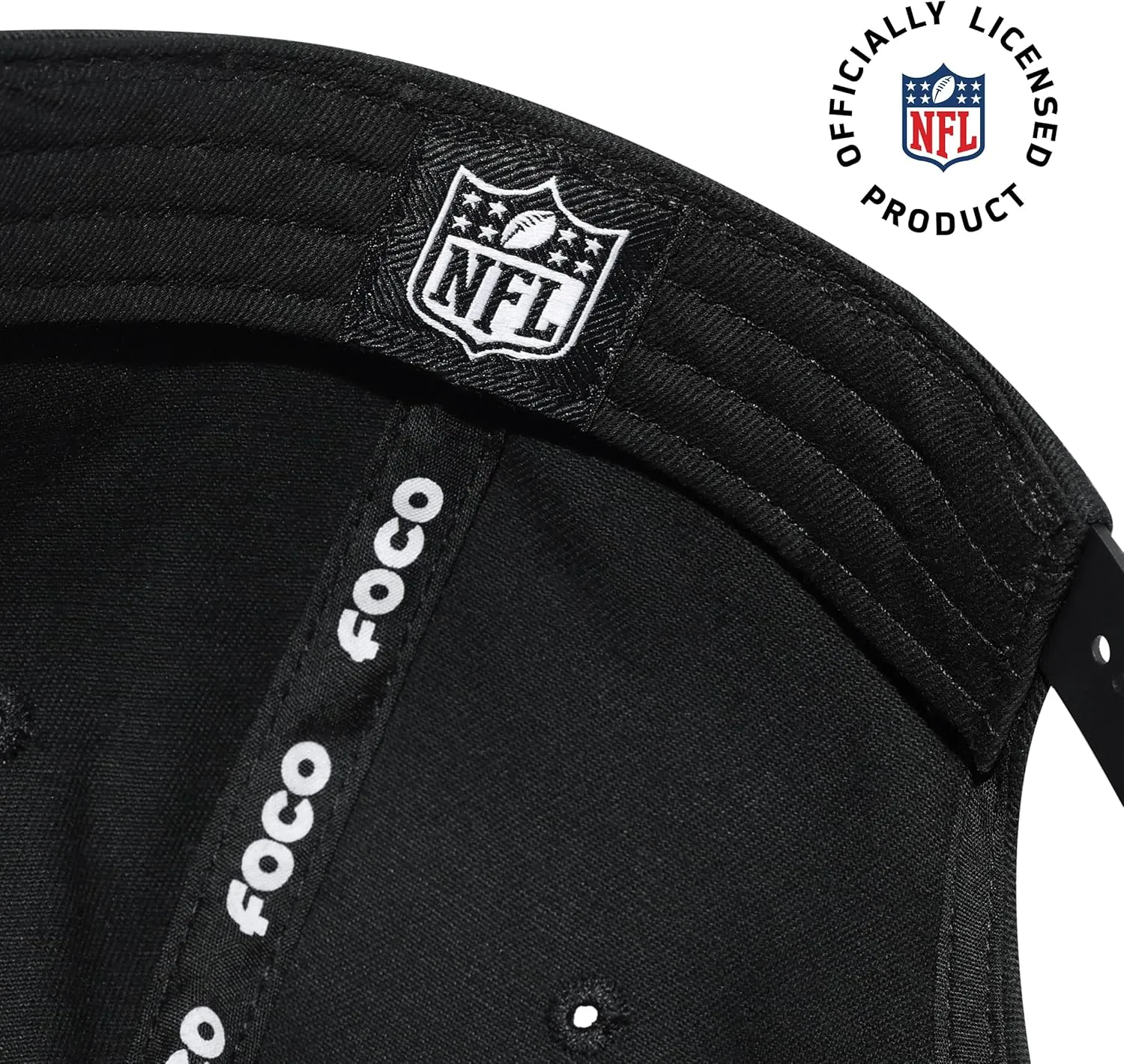 FOCO Men's NFL Team Logo Marquee Rf Hat Caps