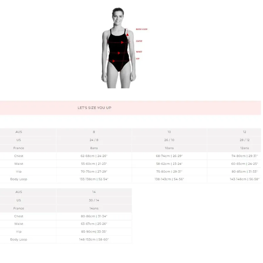 Funkita Girls Racerback Two Piece FS02G - Sea Salt