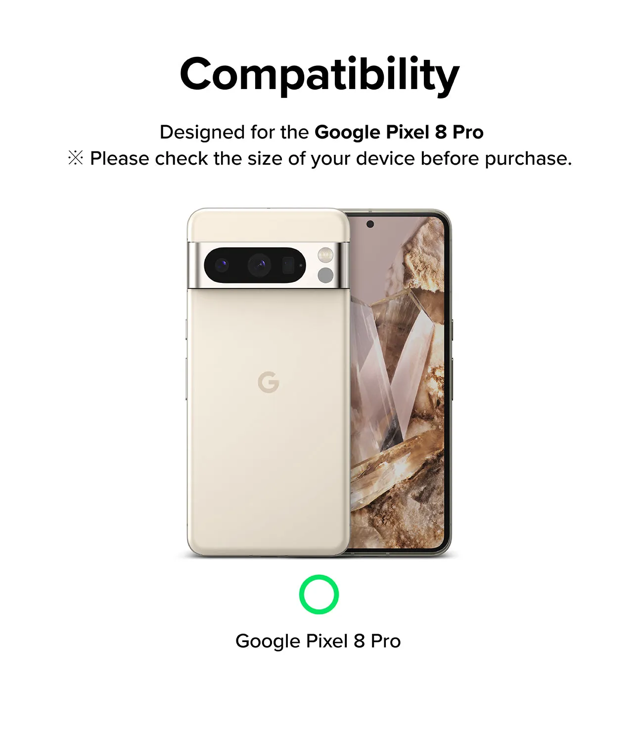 Google Pixel 8 Pro | Camera Protector Glass [3 Pack]