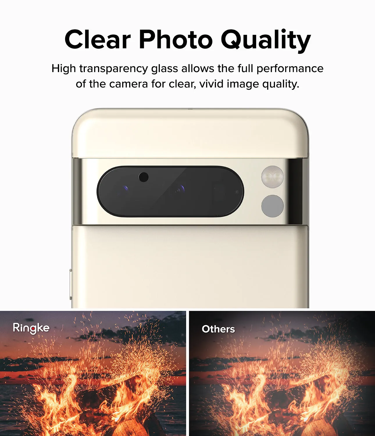 Google Pixel 8 Pro | Camera Protector Glass [3 Pack]