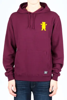 Grizzly Guys Mount Joslin Burgundy Hoodie