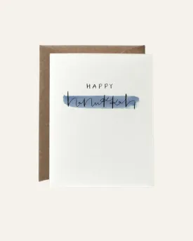 HAPPY HANUKKAH GREETING CARD