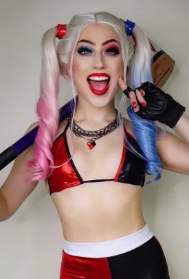 Harlequin Bikini Top
