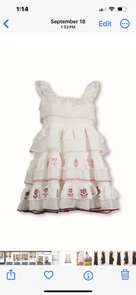 INNIKA CHOO~ Cross stitch mini dress