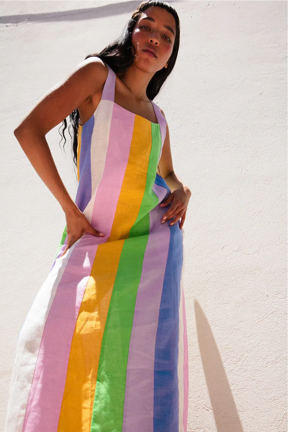 Iris Linen Dress