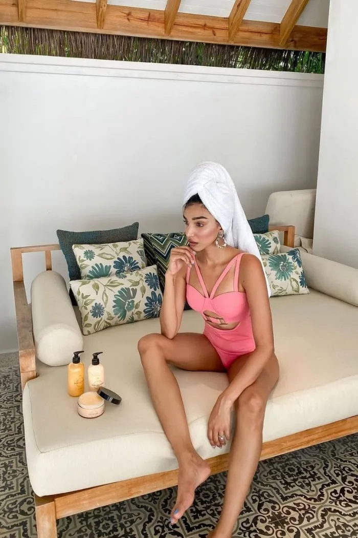Juhi Godambe in our Just My Vibe Swimsuit