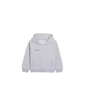 Kids' 365 Midweight Hoodie—grey marl
