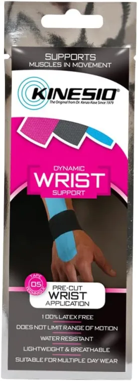 Kinesio Tape - Pre-Cut Wrist Support - Optimized Athletic Tape Strips