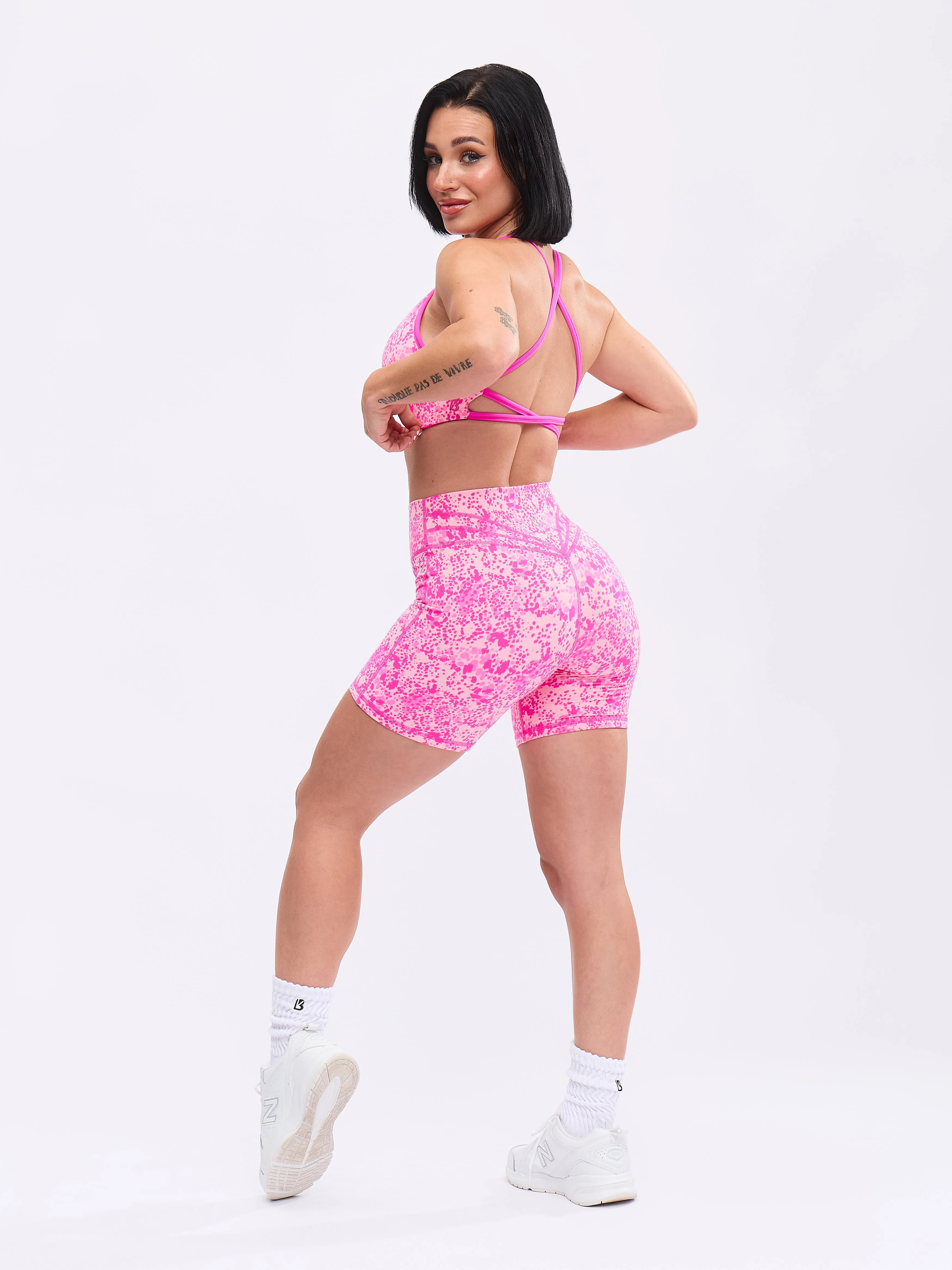 Legacy Short 6" - Pink Fashun Print