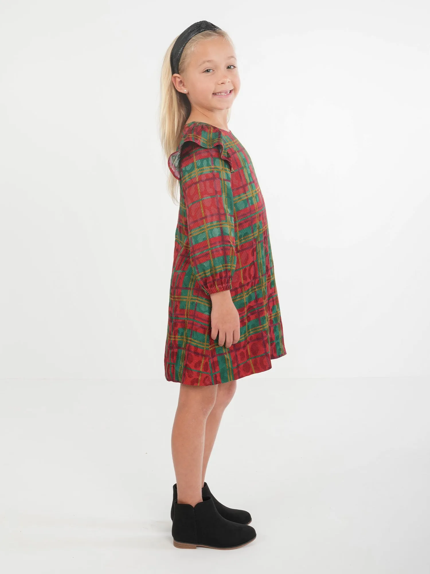 Lil Dress - Tartan Cheetah