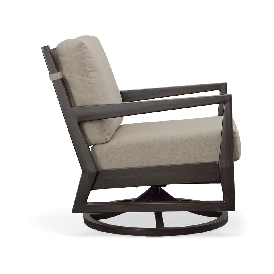 LUCIA SWIVEL LOUNGE CHAIR