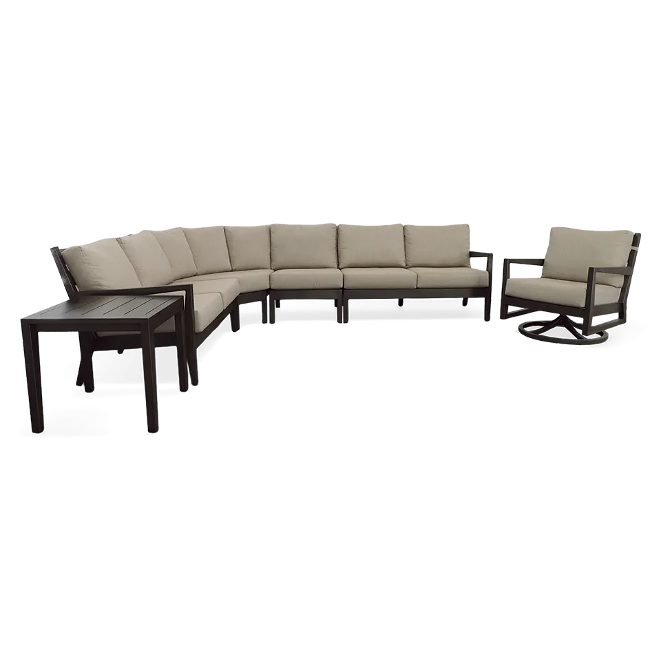 LUCIA SWIVEL LOUNGE CHAIR