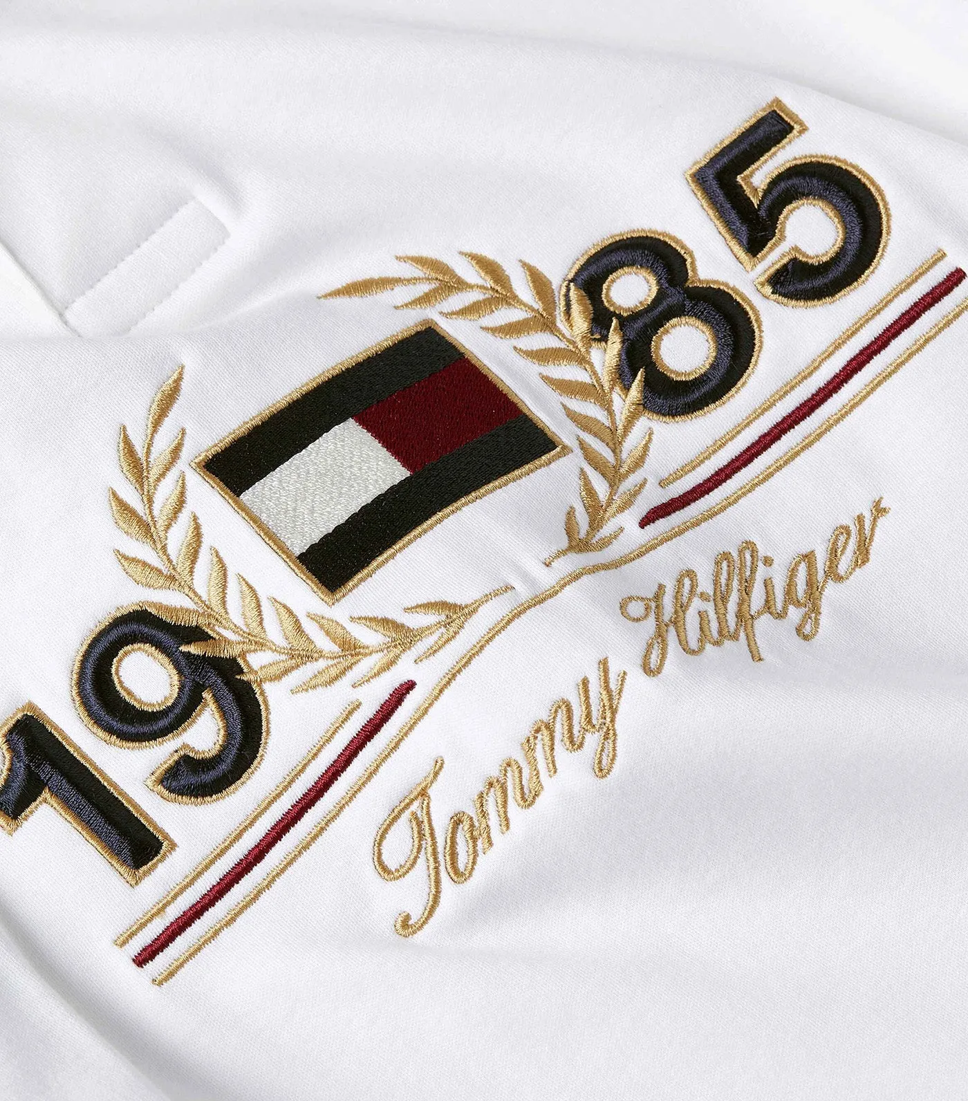 Men's IM Icon Laurel Regular Polo White