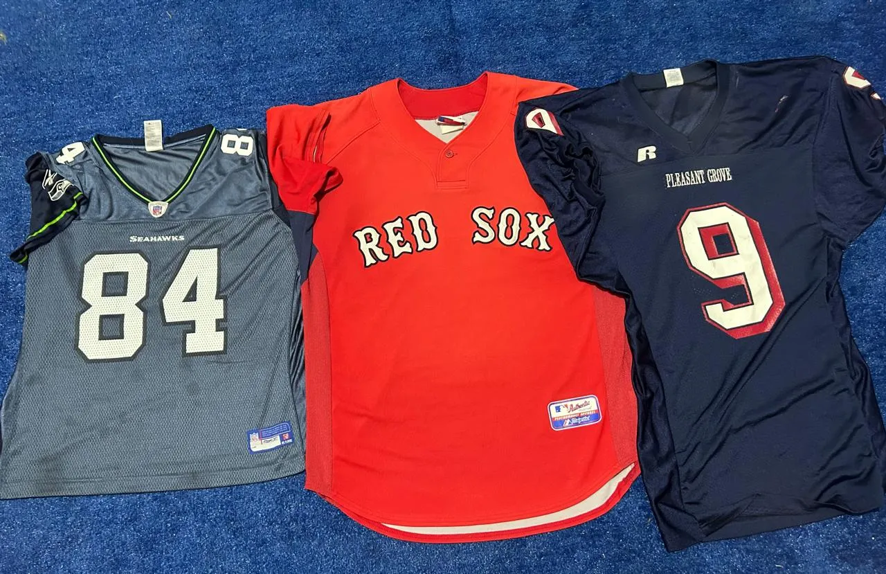 NFL NHL Majstic t shirts jersey pcs 10