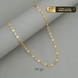 PE101853 Semi Precious white stone daily wear necklace
