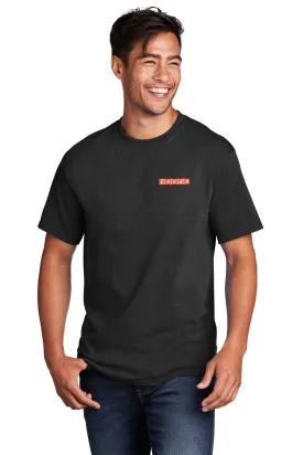 Port & Company Core Tee, Jet Black [Fooda]